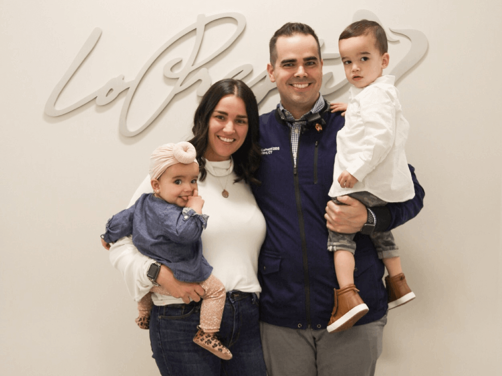 Dr. Matthew LoPresti and his family